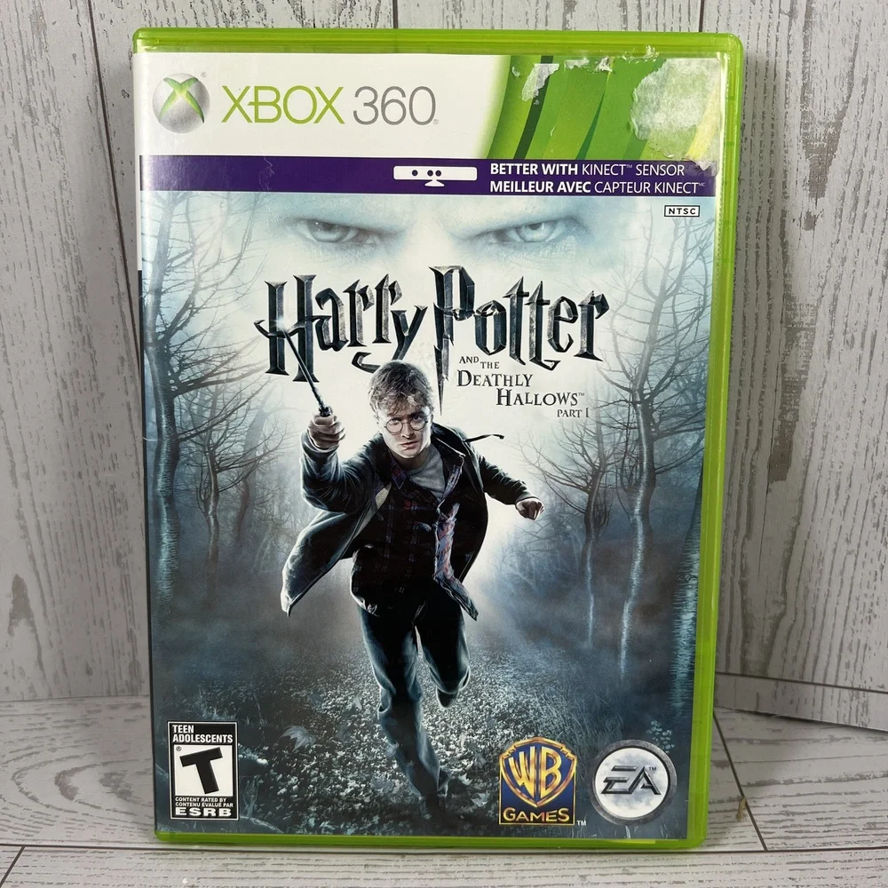 Warner Bros Video Game Xbox 360 Harry Potter Deathly Hallows Part 1 Adventure - Picture 1 of 3